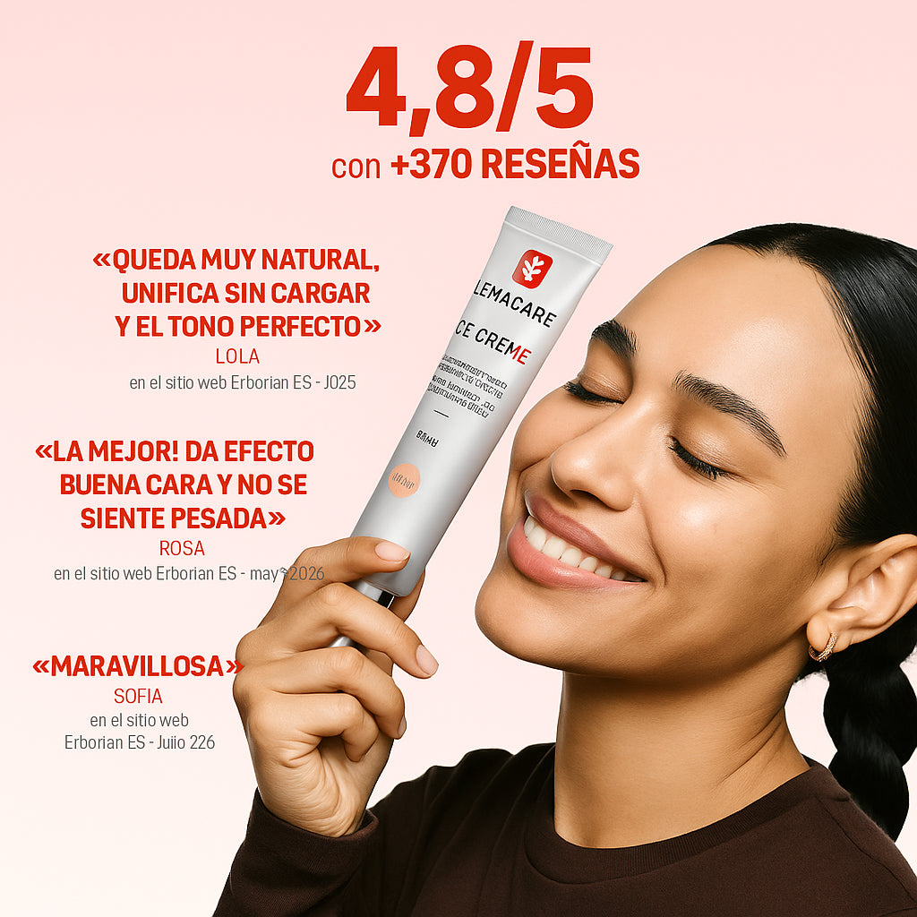 LEHACARE™ CC Crème con 10% Centella Asiática – Piel perfecta en 30 Segundos