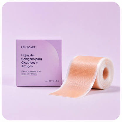 Lehacare™ Parche de Silicona con Colágeno